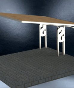 Alternative view of Star Carport